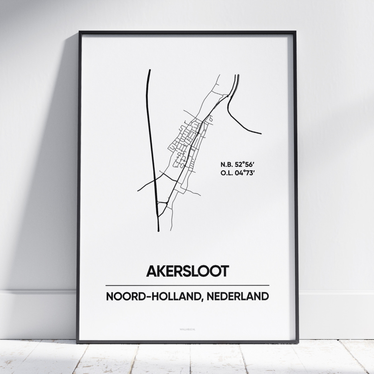 Akersloot stad poster