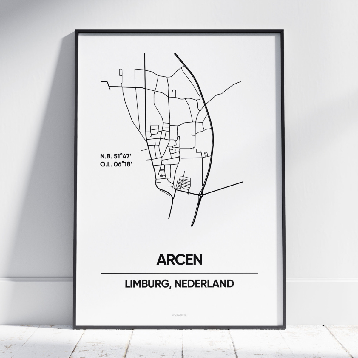 Arcen stad poster