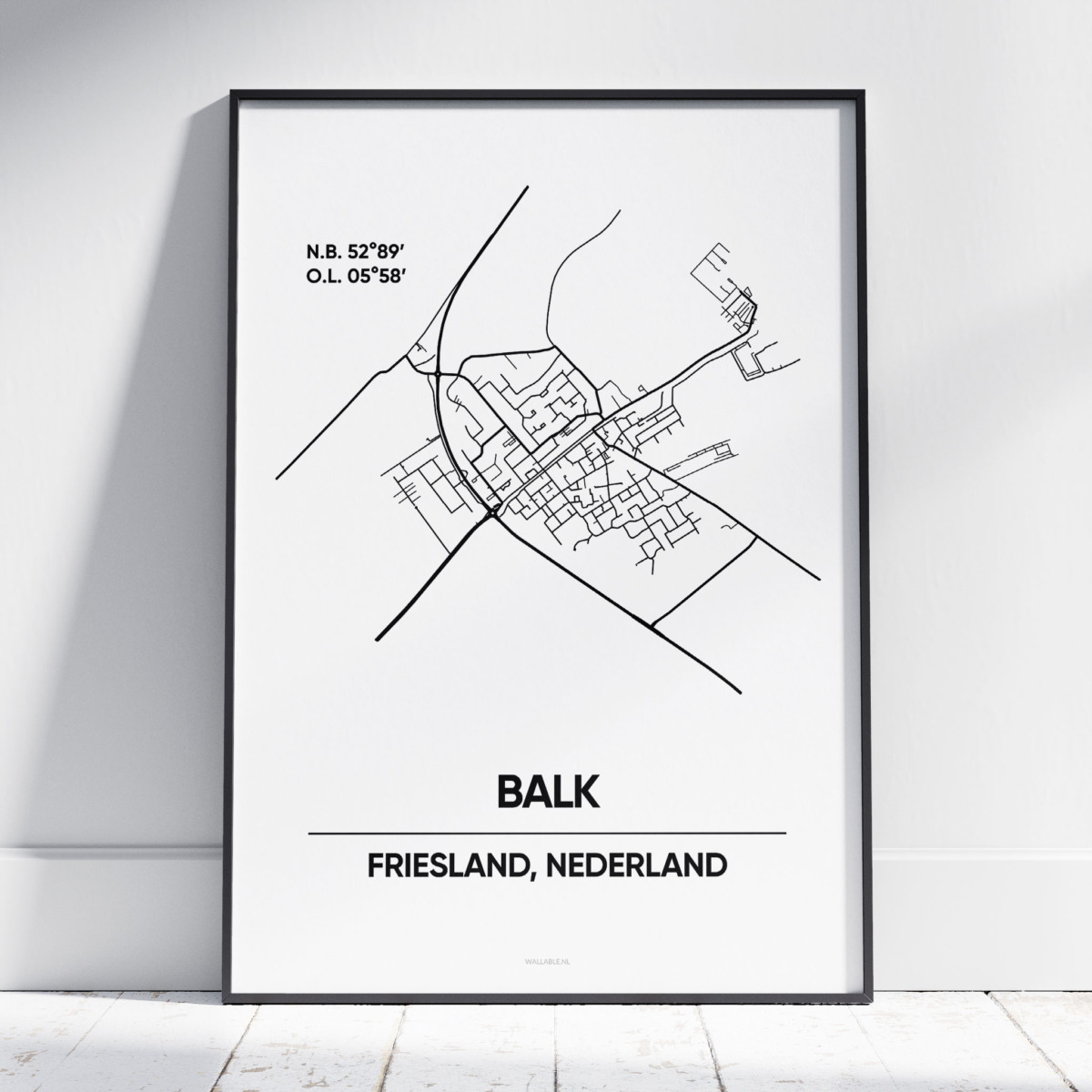 Balk stad poster