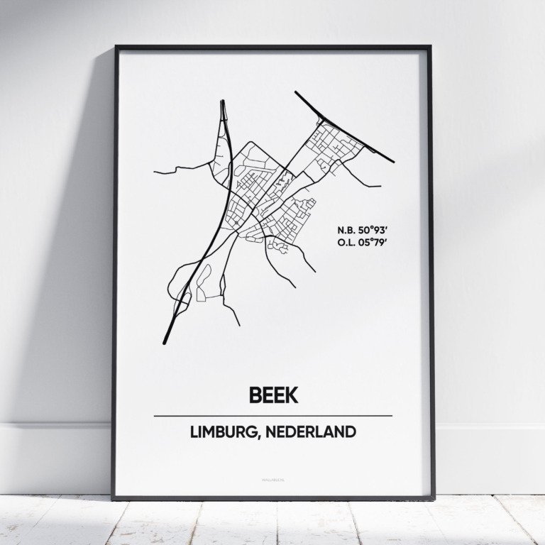Beek stad poster