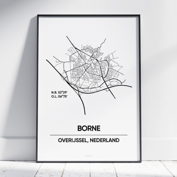 Borne stad poster