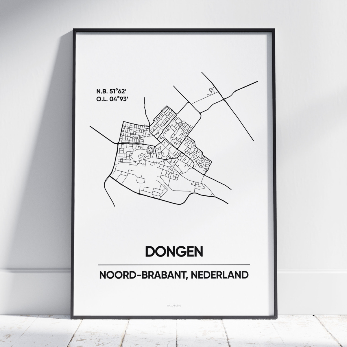 Dongen stad poster