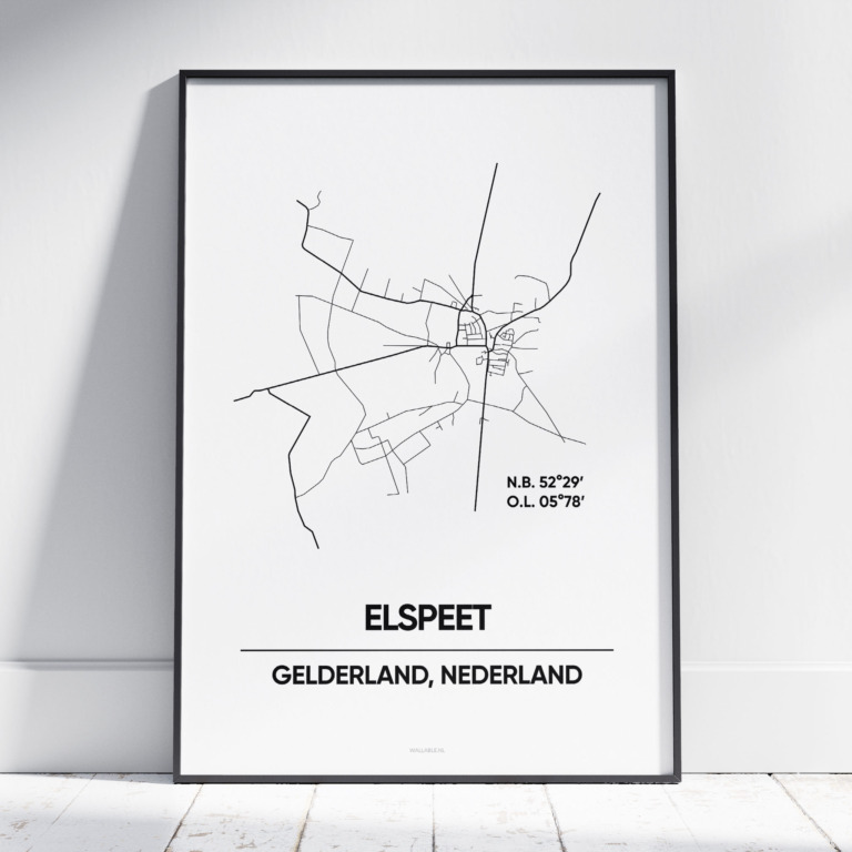 Elspeet stad poster