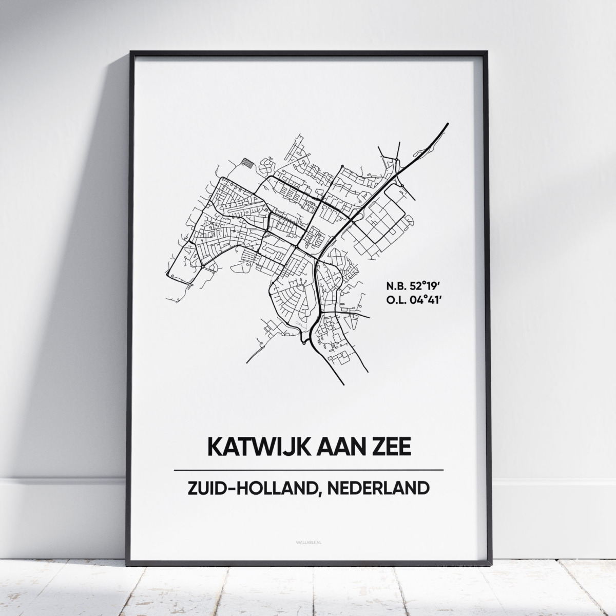 Katwijk aan Zee stad poster Katwijk aan Zee stad poster