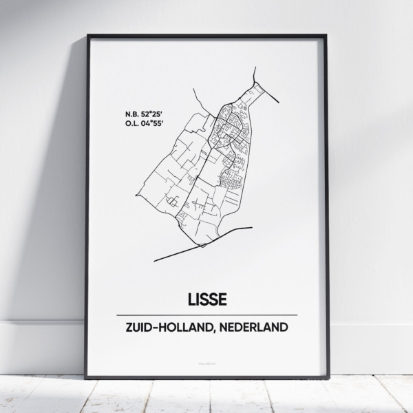 Lisse stad poster