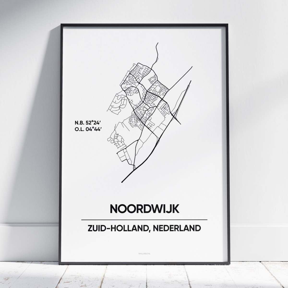 Noordwijk stad poster