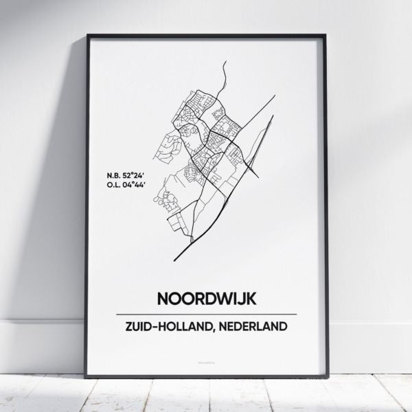 Noordwijk stad poster