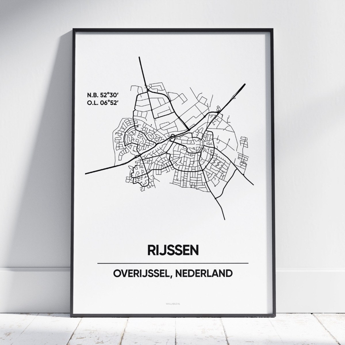 Rijssen stad poster
