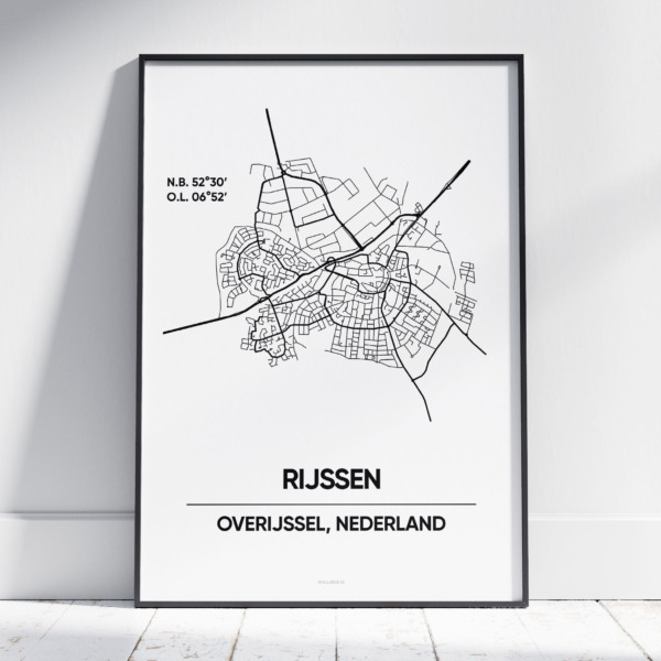 Rijssen stad poster