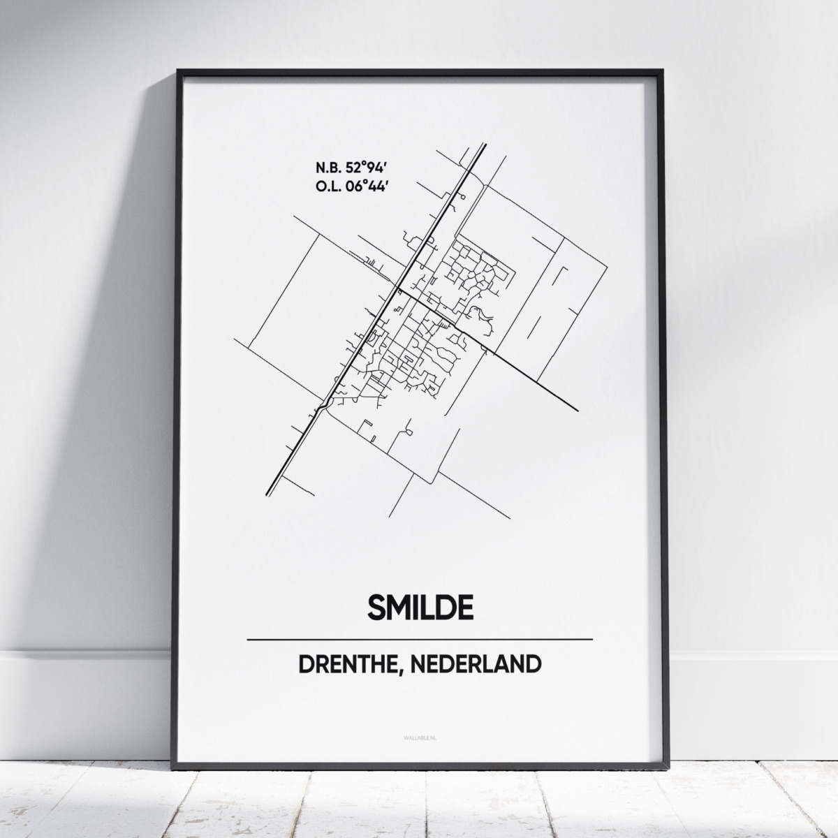 Smilde stad poster