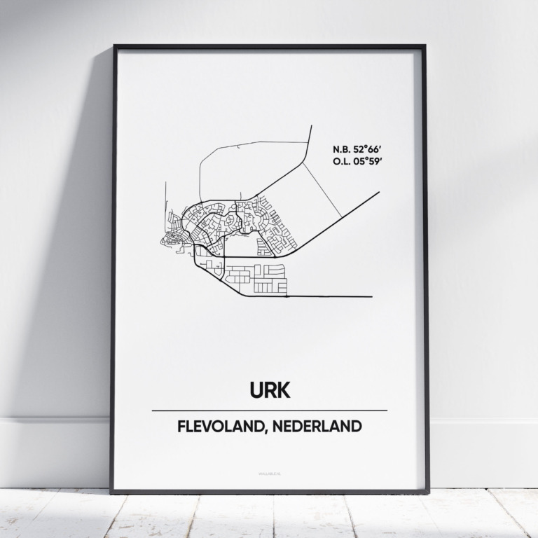 Urk stad poster