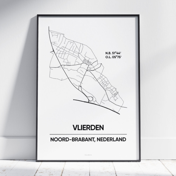 Vlierden stad poster