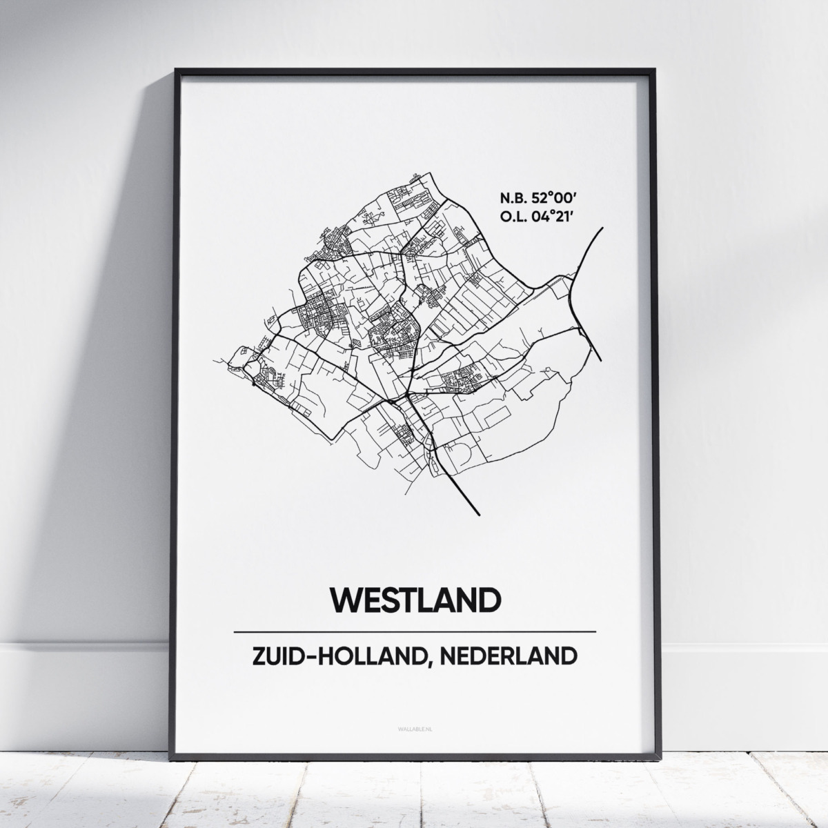 Westland stad poster Westland stad poster