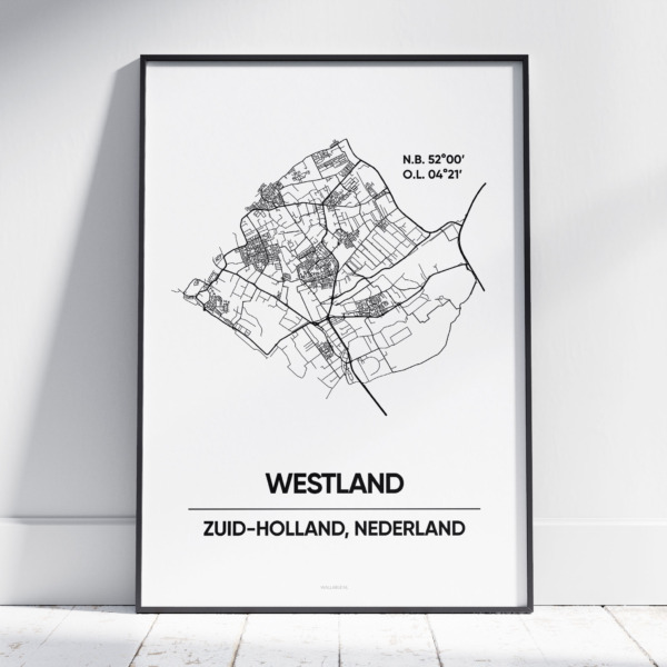 Westland stad poster