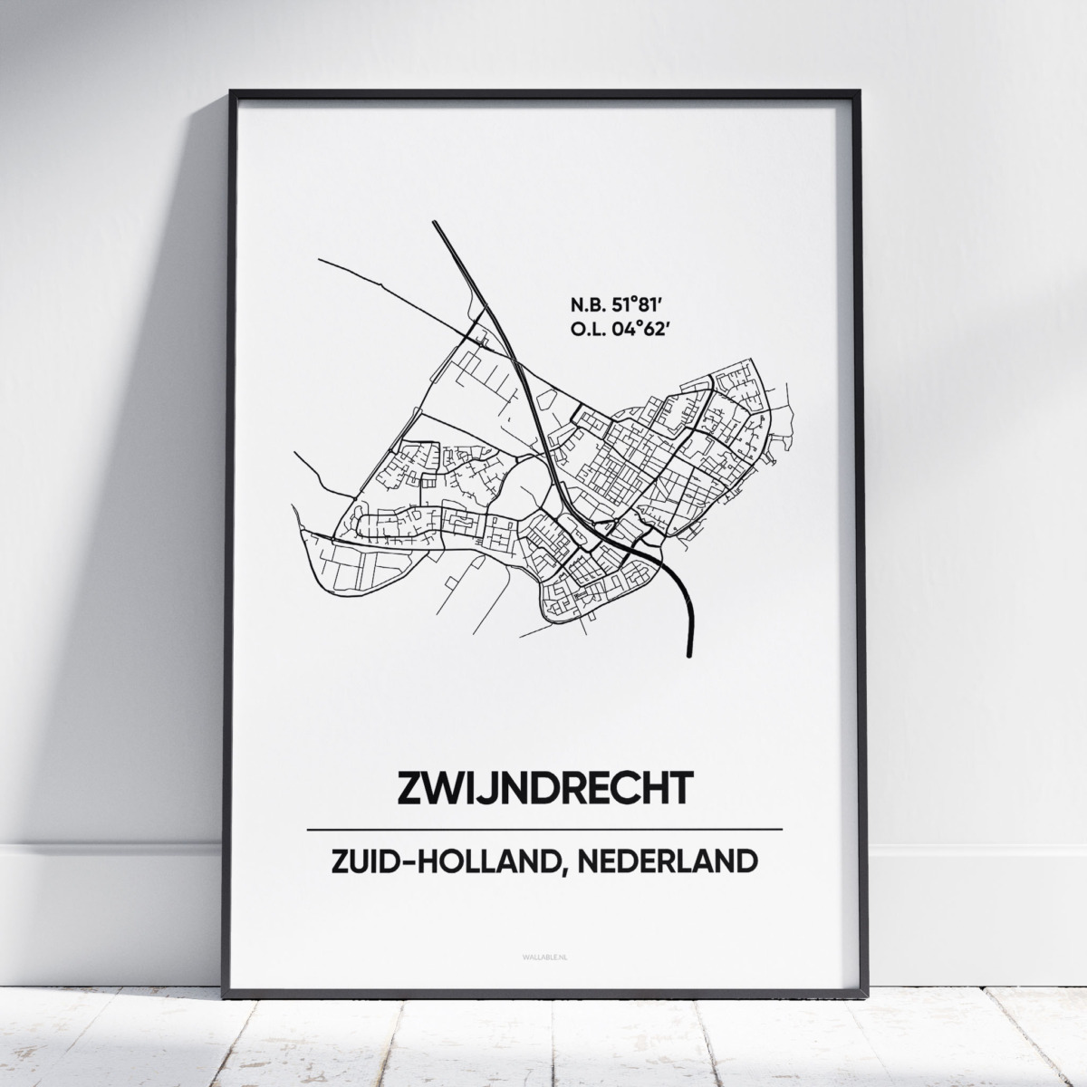 Zwijndrecht stad poster Zwijndrecht stad poster