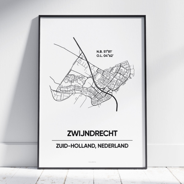 Zwijndrecht stad poster