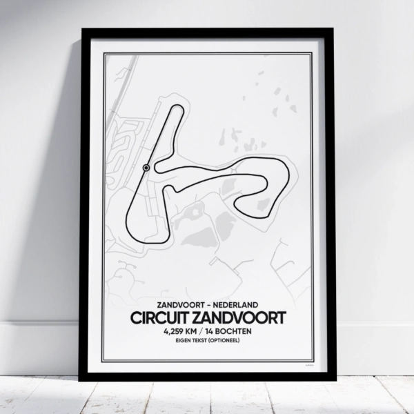 circuit zandvoort poster