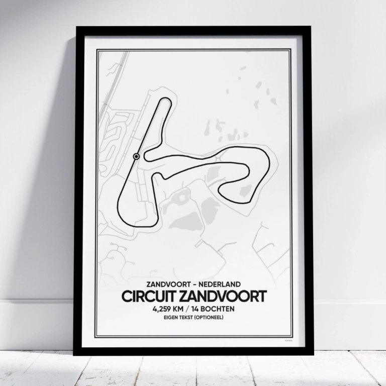 circuit zandvoort poster