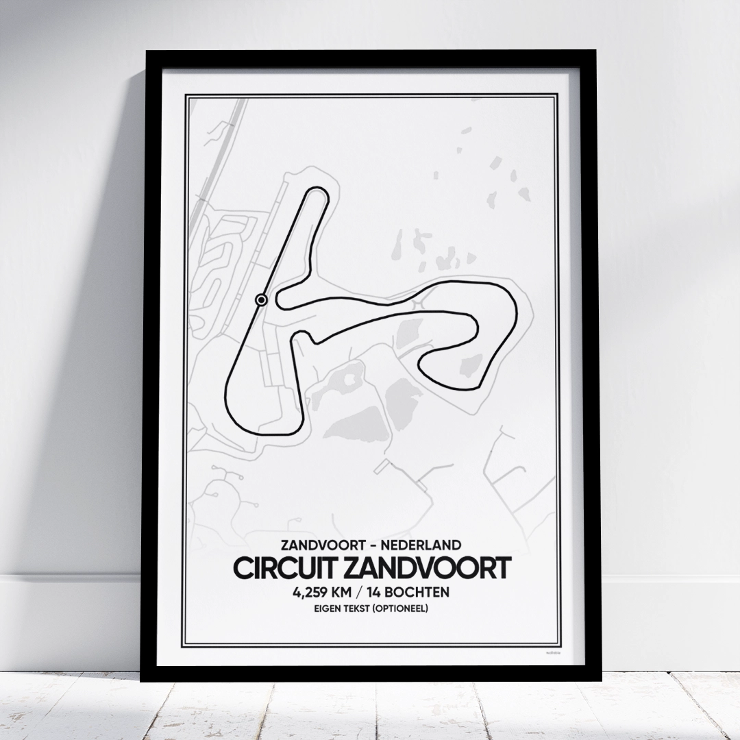 circuit zandvoort poster circuit zandvoort poster