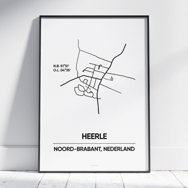 Heerle stad poster
