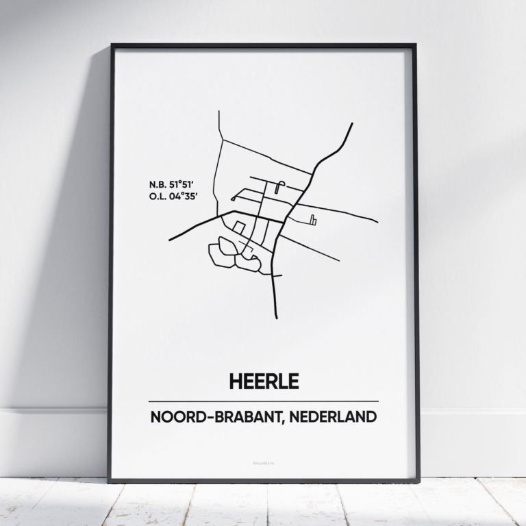 Heerle stad poster