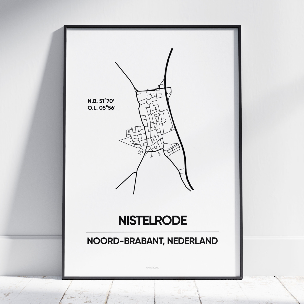 Nistelrode stad poster Nistelrode stad poster
