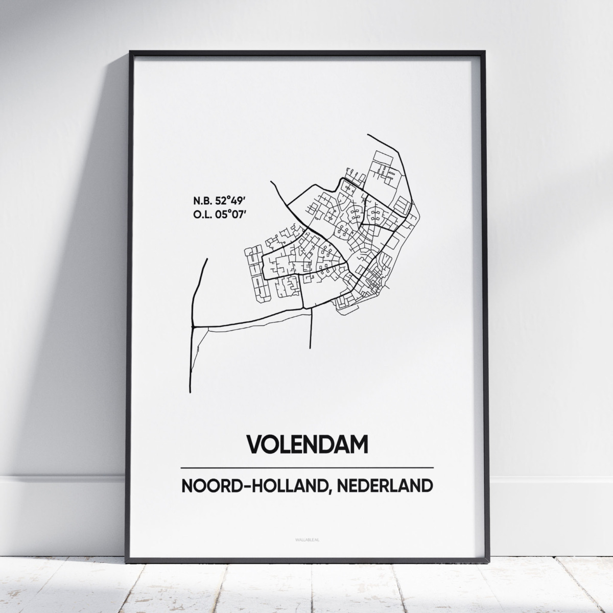 Volendam stad poster