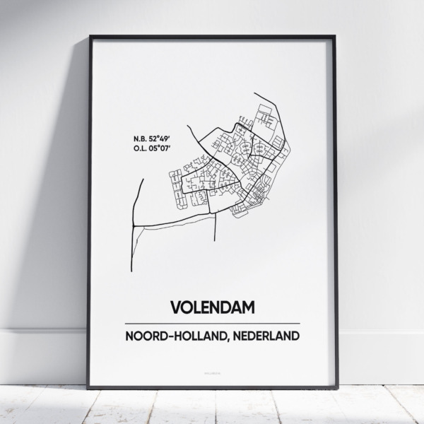 Volendam stad poster