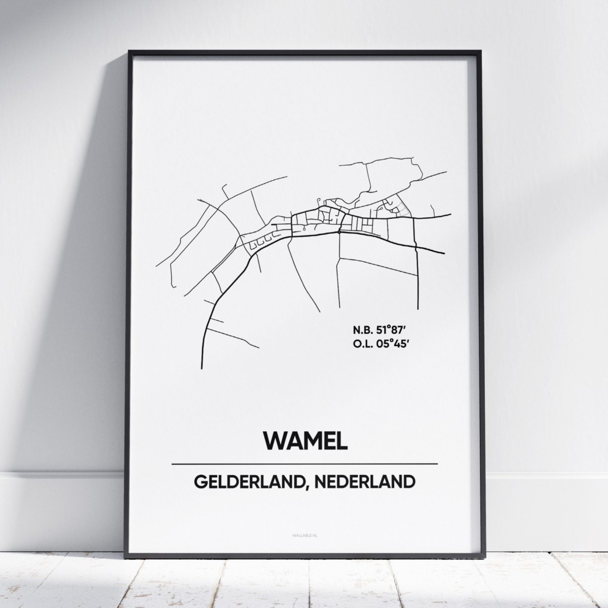 Wamel stad poster