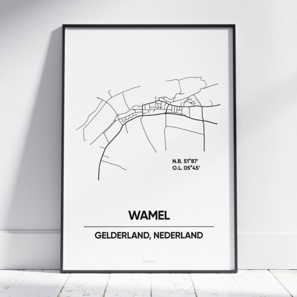 Wamel stad poster