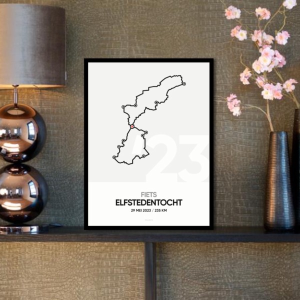 2023 Fiets Elfstedentocht Poster