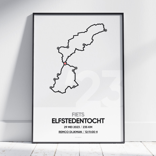 2023 Fiets Elfstedentocht Poster