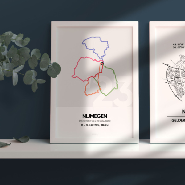 4Daagse Nijmegen poster met jaartal naar keuze zwart-wit - Image 5