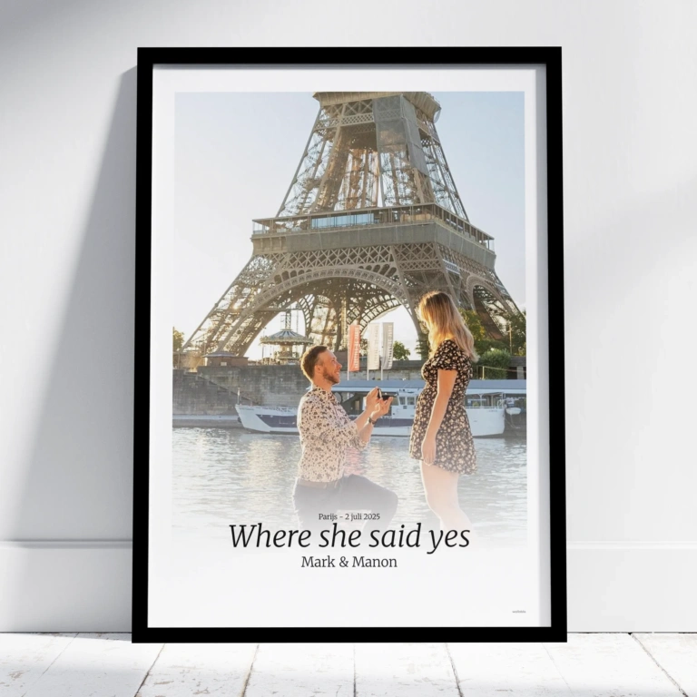 Jouw foto print