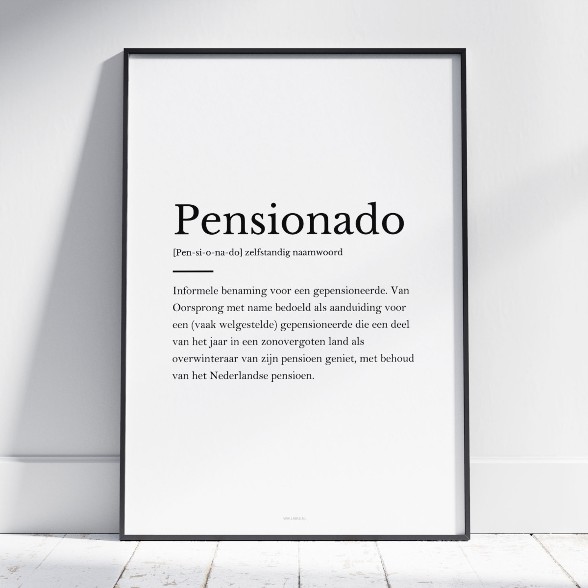 Pensionado poster