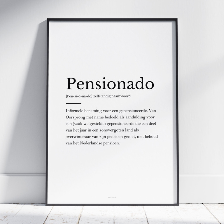 Pensionado poster