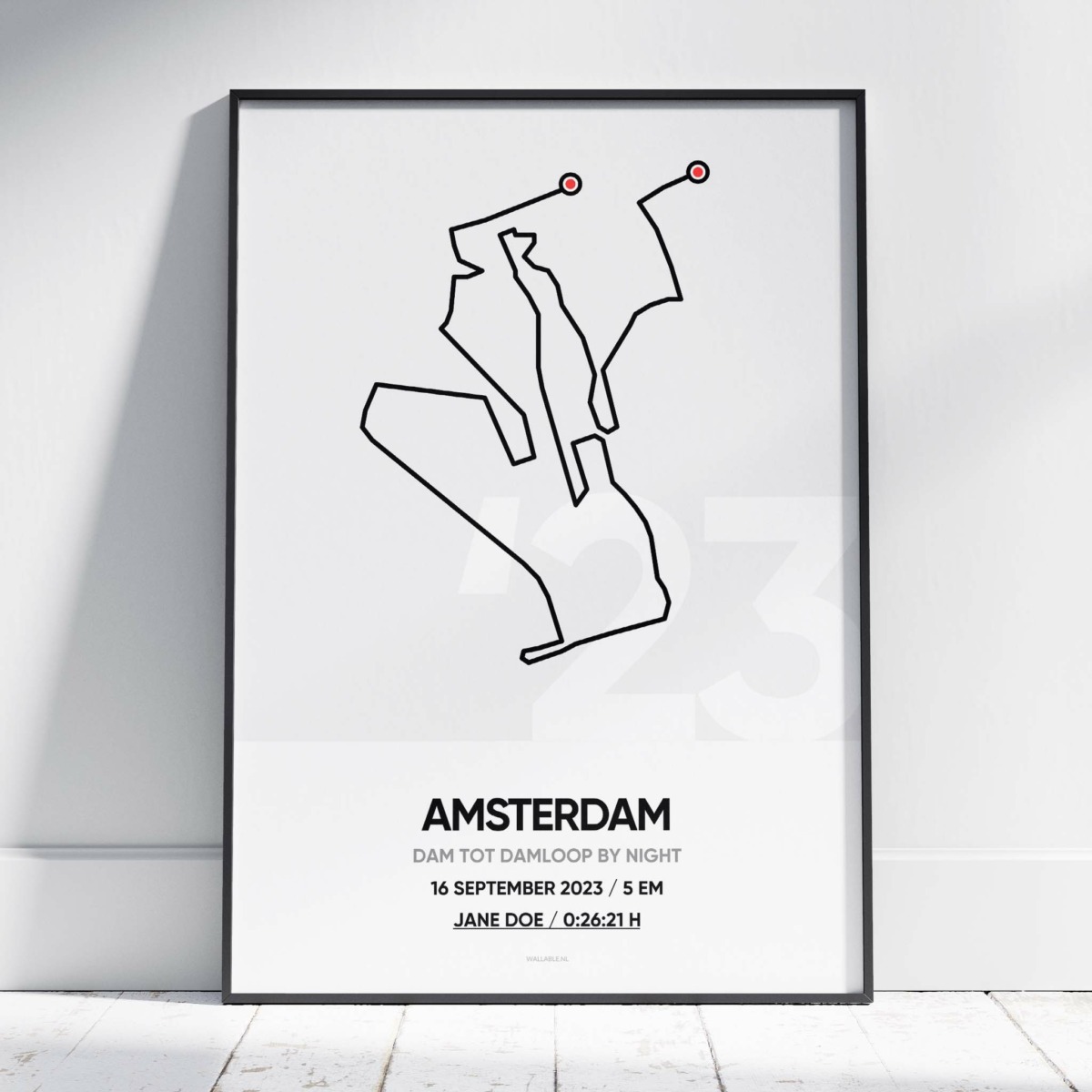 2023 Dam tot Damloop by Night poster