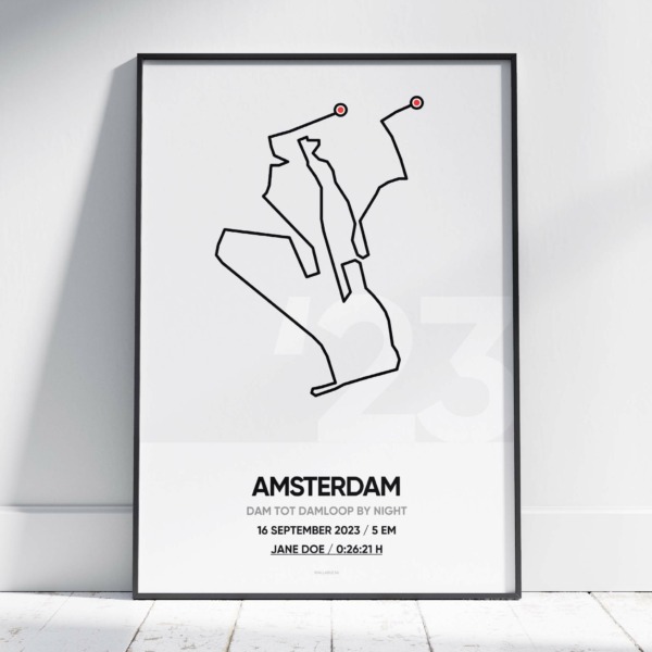 2023 Dam tot Damloop by Night poster