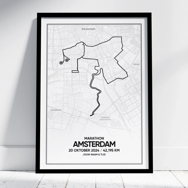Amsterdam Marathon 2024 Poster
