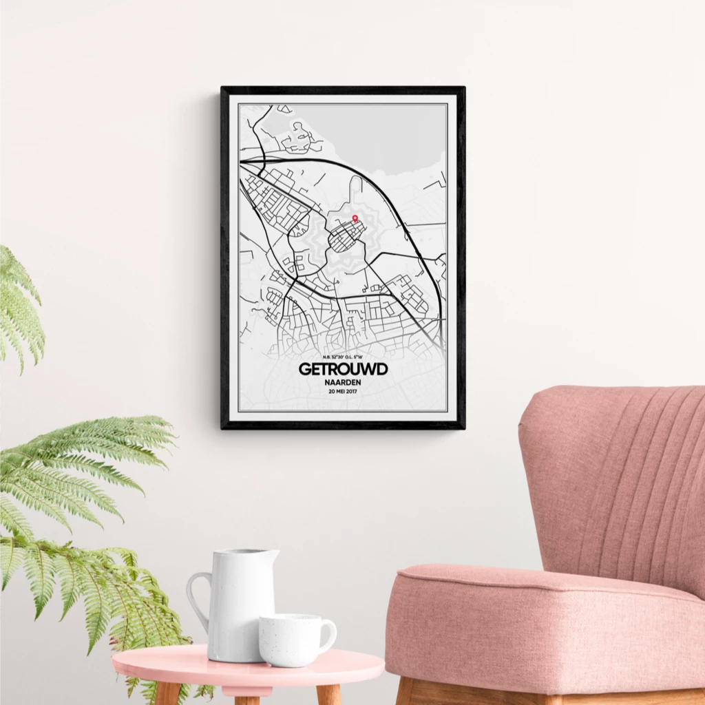 Bijzondere locatieposter - Getrouwd