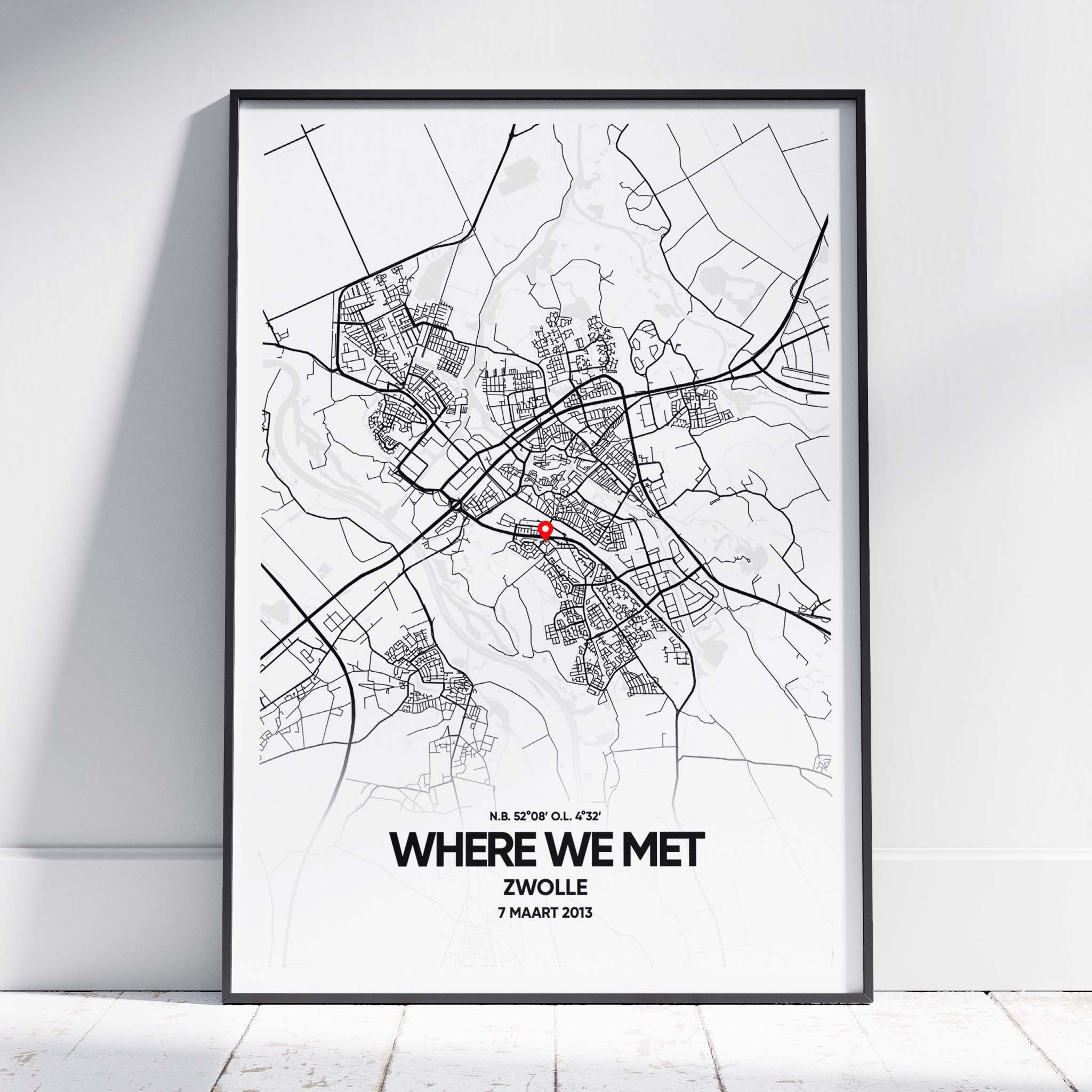Bijzondere locatieposter - Where we met