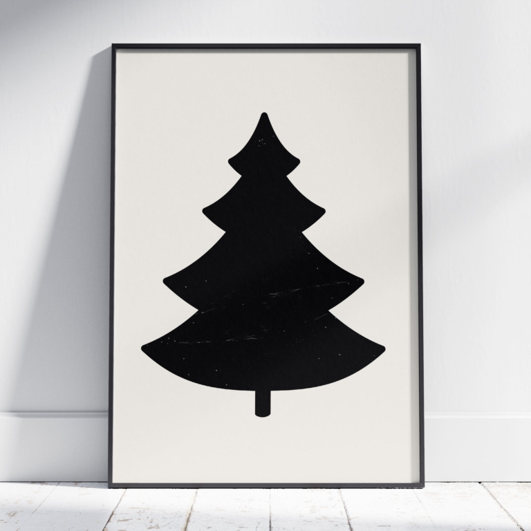 Kerstboom poster