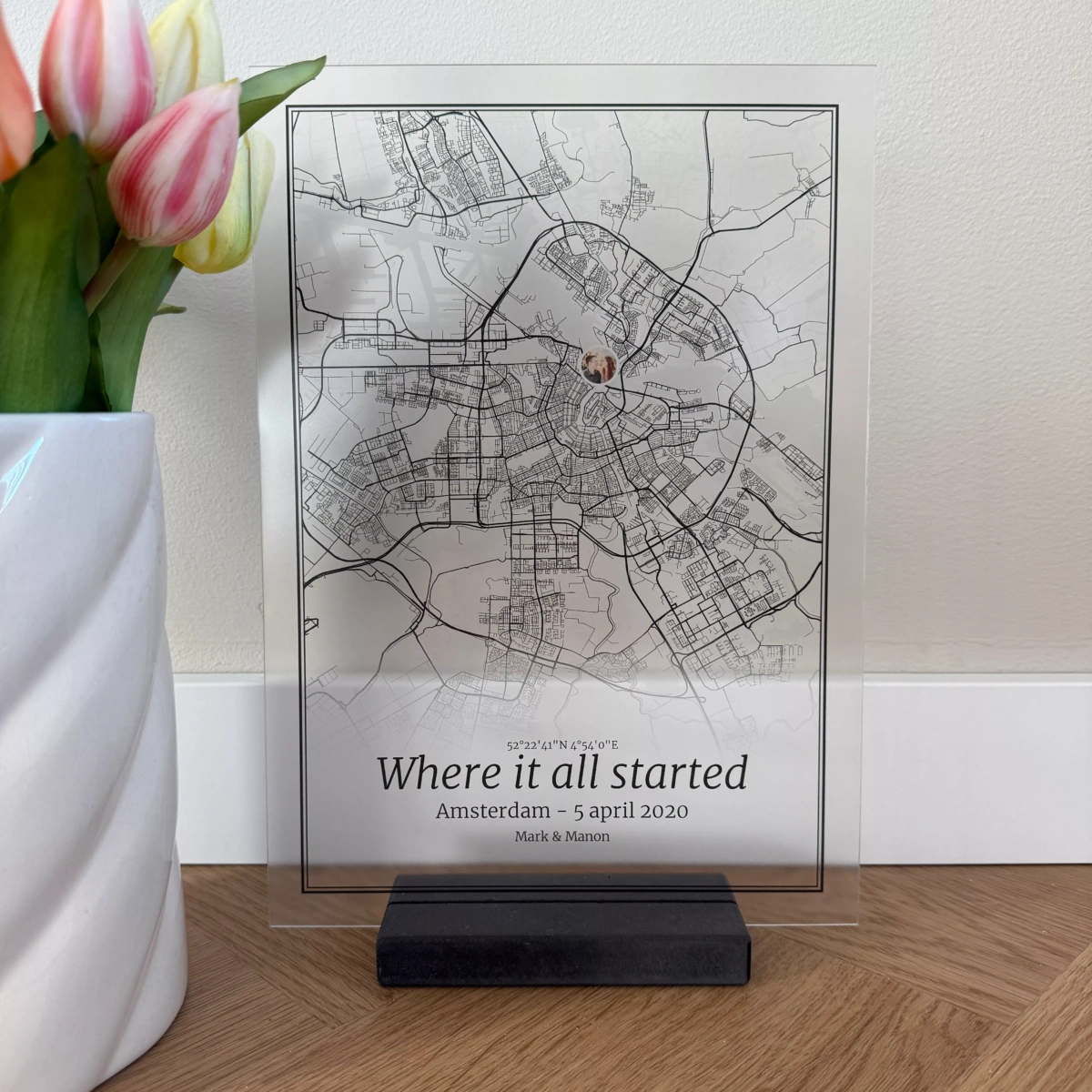 Bijzondere locatie acrylglas