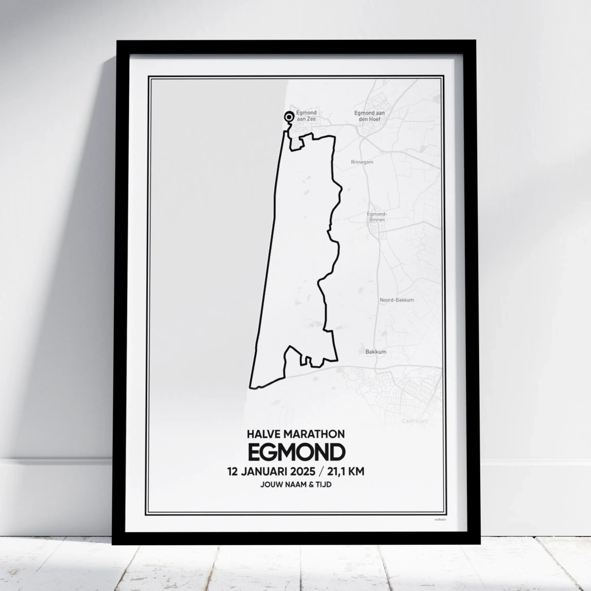 Egmond Halve marathon 2025 poster