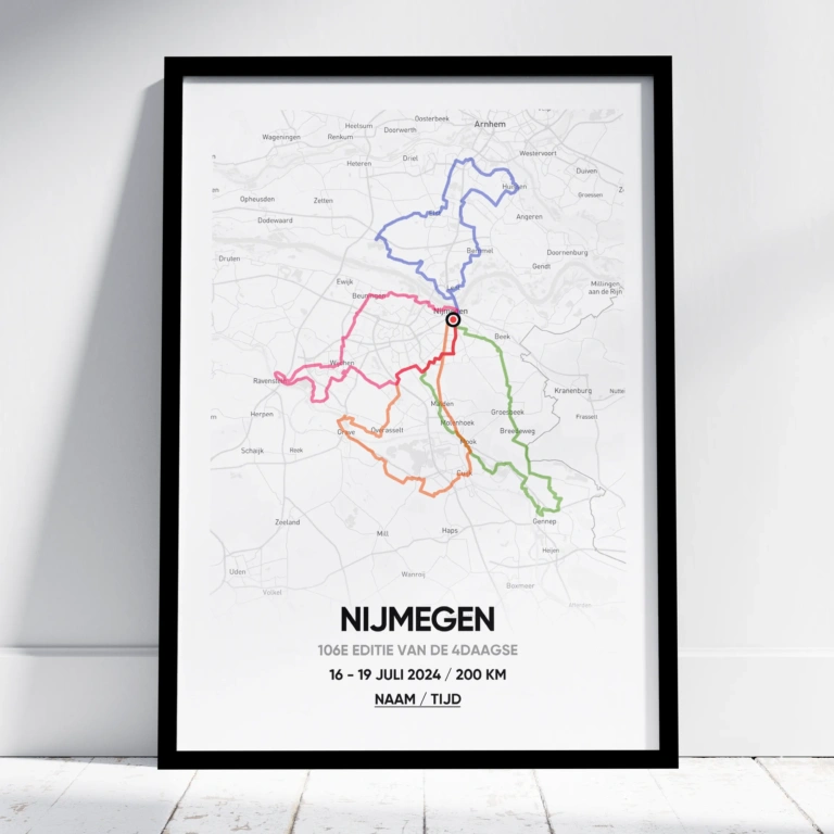 4Daagse Nijmegen 2024 print kleur