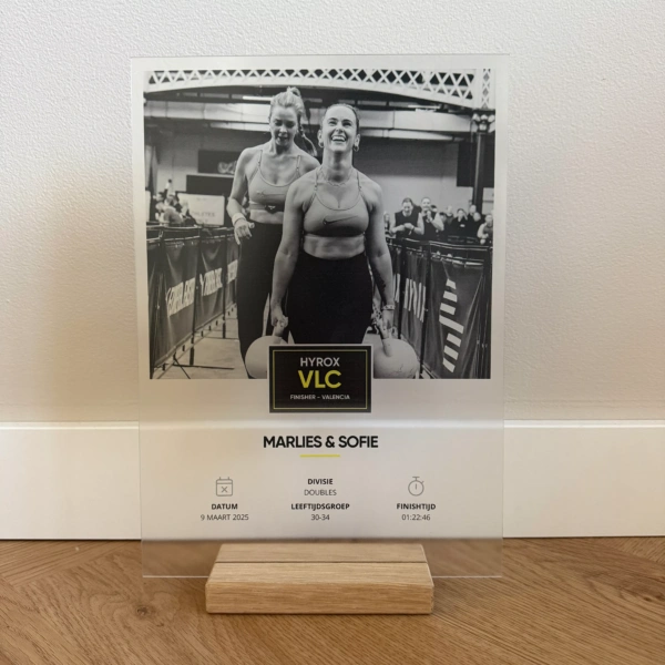 HYROX aandenken op acrylglas - Image 2