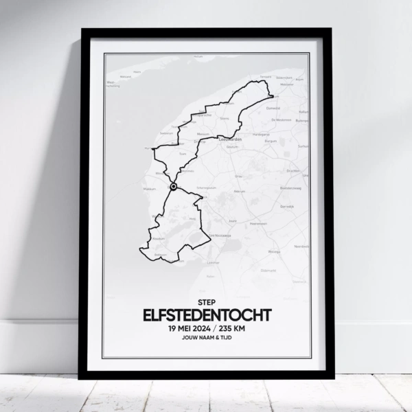 2024 Step Elfstedentocht Poster (met naam)