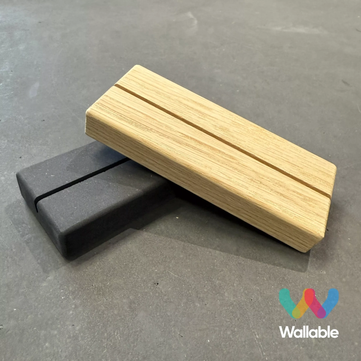 Acrylglas en aluminiumhouder