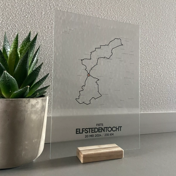Elfstedentocht 2024 plexiglas print