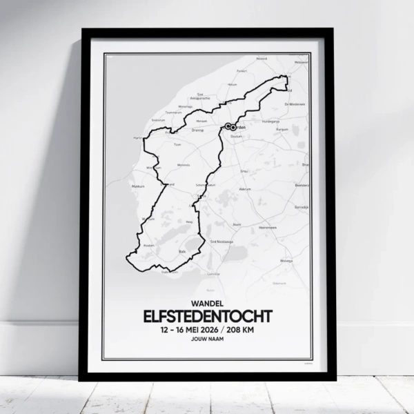 Elfsteden Wandeltocht 2026 poster